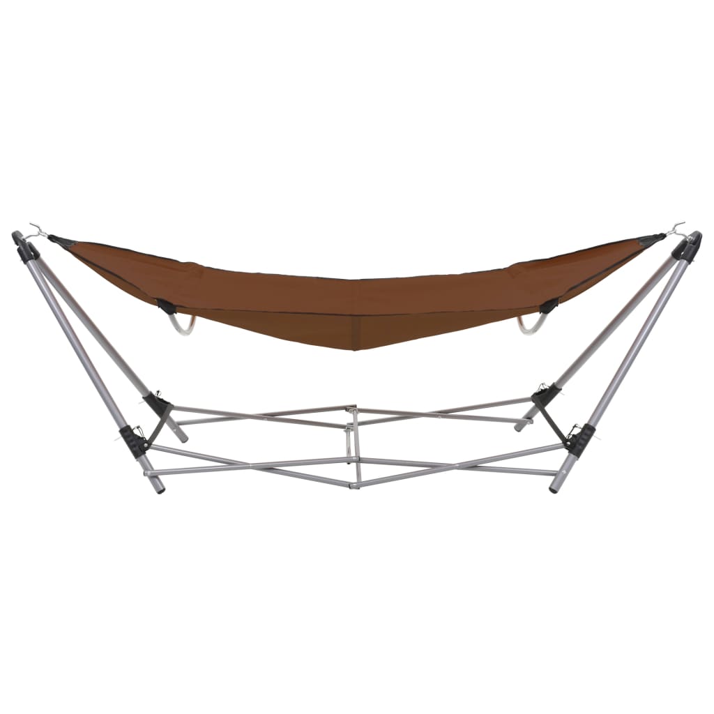 Hamac vidaxl avec marron standard pliant
