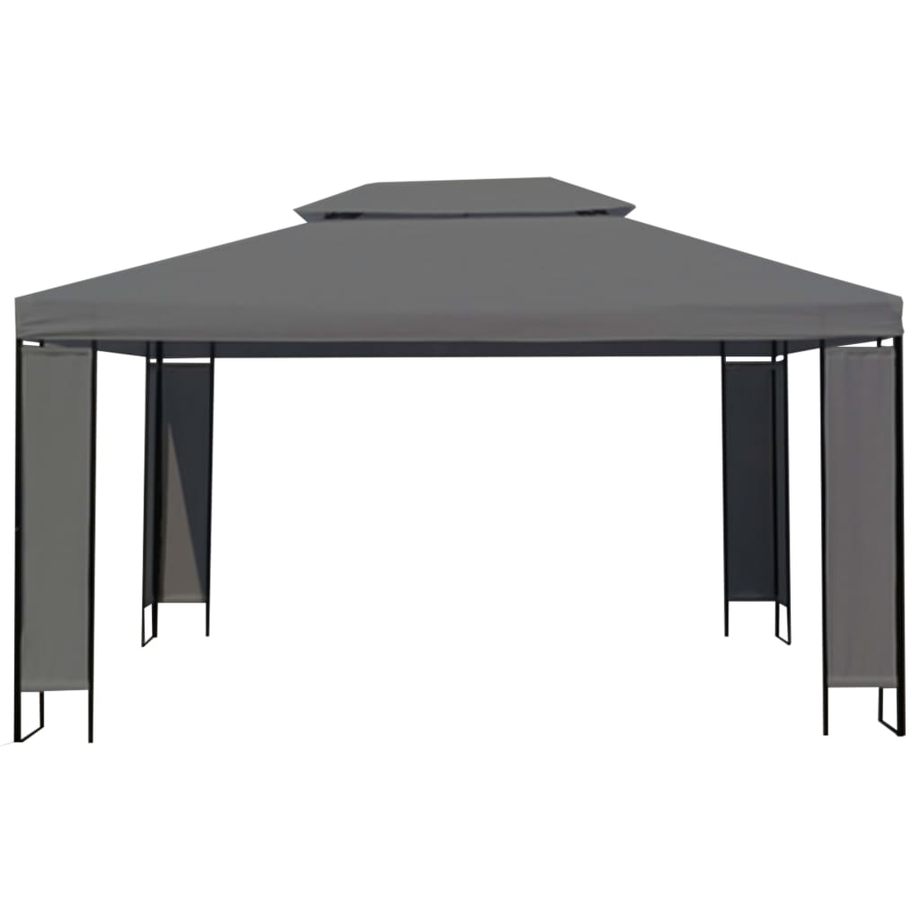 Vidaxl arbor 300x400 cm anthracite