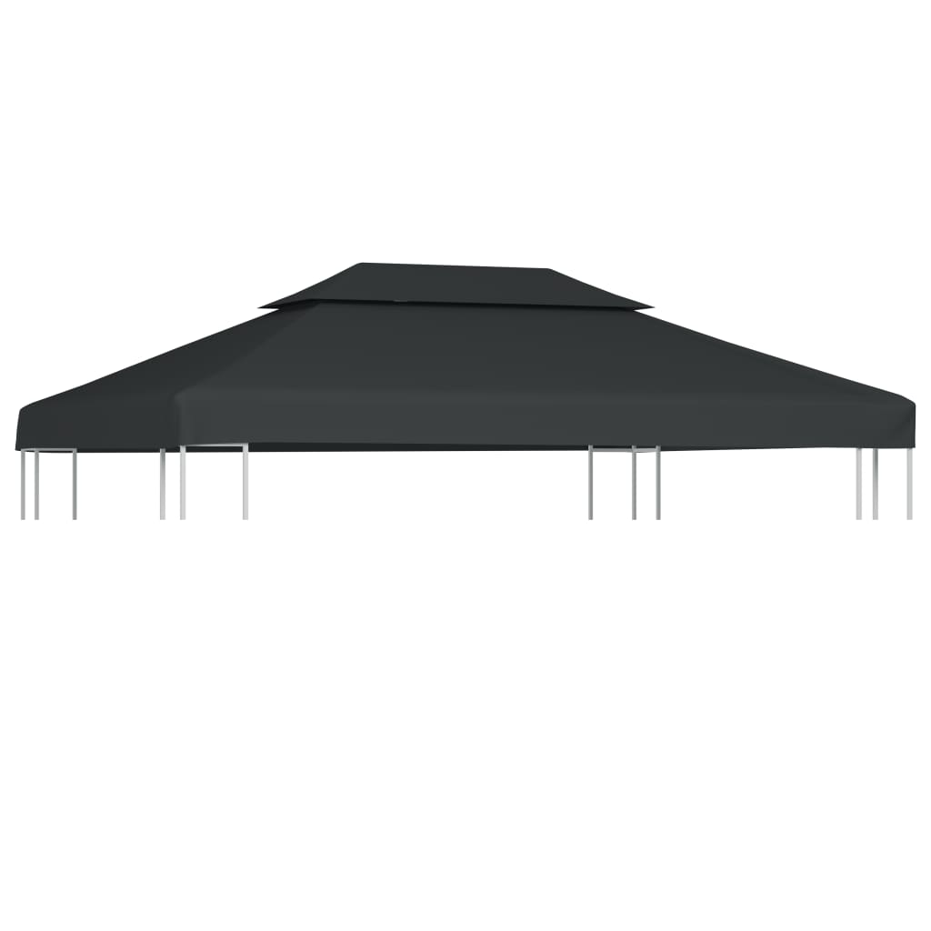 Vidaxl Prieverwak 2 couches 4x3m 310 g m² de couleur anthracite