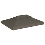 Vidaxl Prieverkak 2-vrstva 4x3m 310 g m² taupe