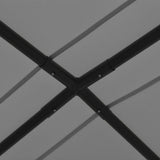 Vidaxl arbor 4x4 m anthracite