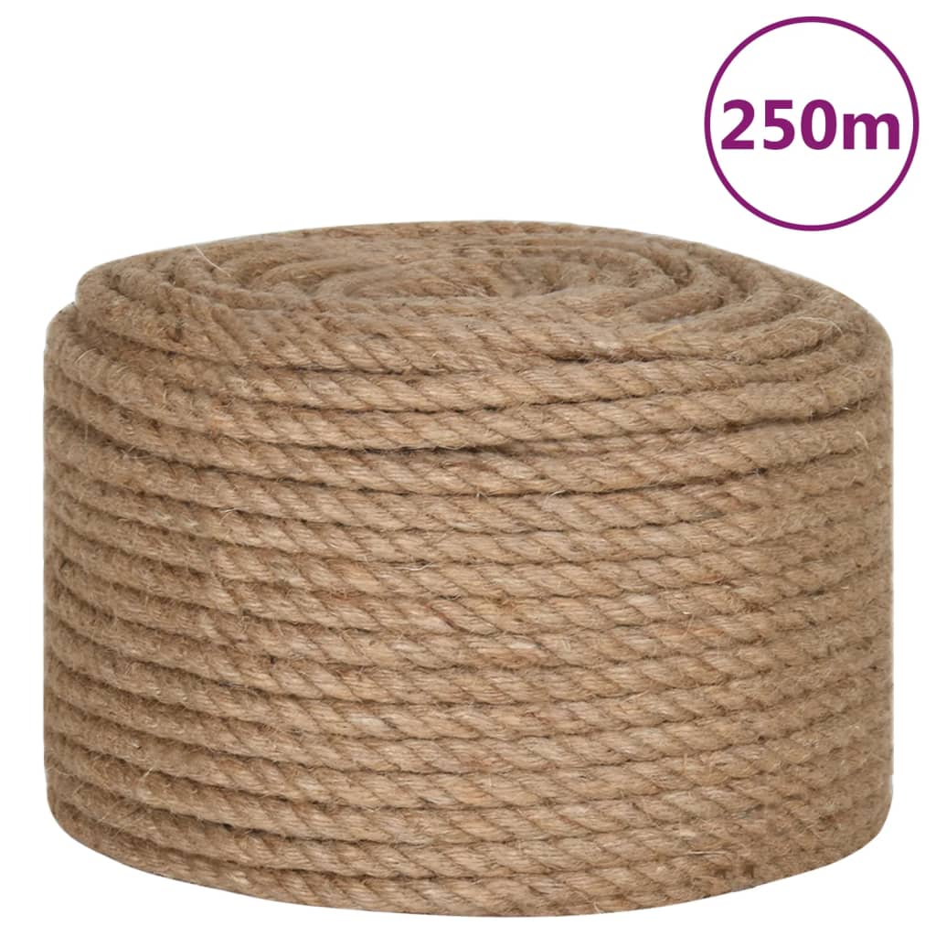 Vidaxl Rope 10 mm 250 m 100% Jute