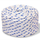 Corde à démarrage Vidaxl 16 mm 250 m de polypropylène blanc