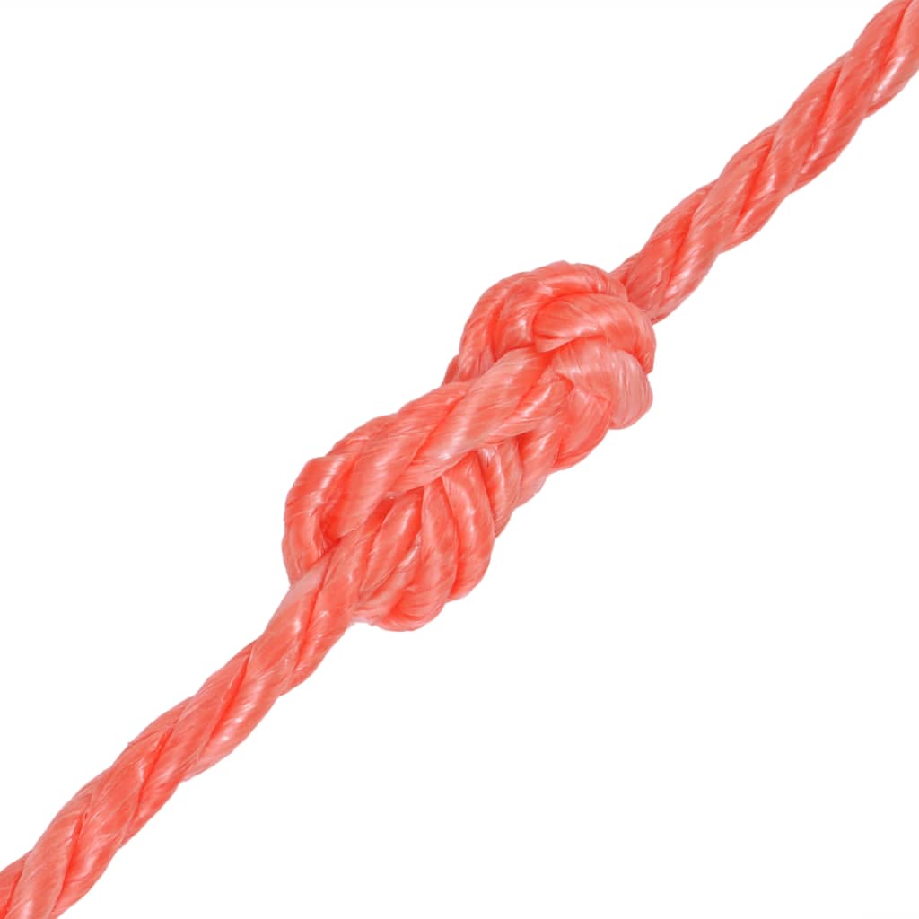 Vidaxl Rope Twisted 14 mm 250 m de polipropileno naranja