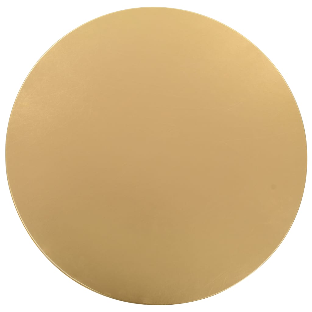 Vidaxl 2 St Table Cover Strecken 80 cm Gold