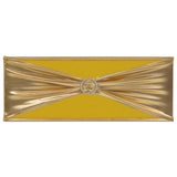 Vidaxl 25 st stoellint avec diamant stretch or