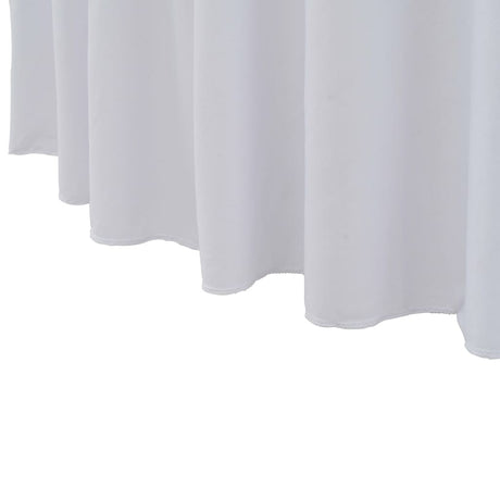 Vidaxx 2 pcs nappes extensibles avec jupe 120x74 cm blanc