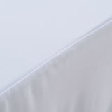 Vidaxl 2 stage de table STAUT avec la jupe 243x76x74 cm blanc