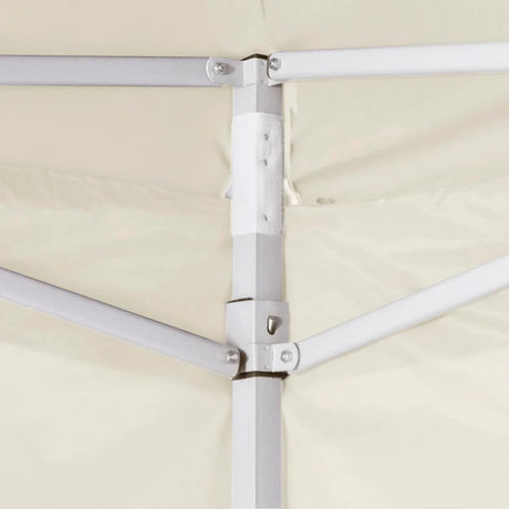 Tente pliante vidaxl avec 2 murs 3x3 m crème