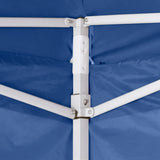 Tente pliante vidaxl avec 2 murs 3x3 m bleu