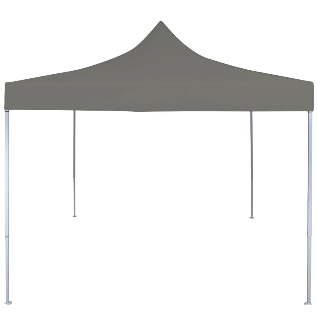 Vidaxl Folding Tent Pop-Up 3x3 M Anthracite