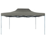 Vidaxl Tent pop-up pliable 3x4,5 m anthracite