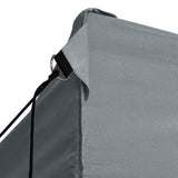 Tente pliante vidaxl avec 3 murs 3x4,5 m anthracite