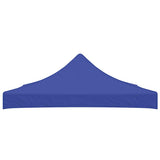 Toit de tente de fête vidaxl 3x3 m bleu