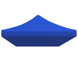 Toit de tente de fête vidaxl 3x6 m bleu