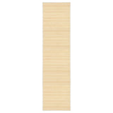 Vidaxl Carpet 80x300 cm Bamboo naturel