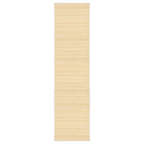 Vidaxl Carpet 80x300 cm Bamboo naturel