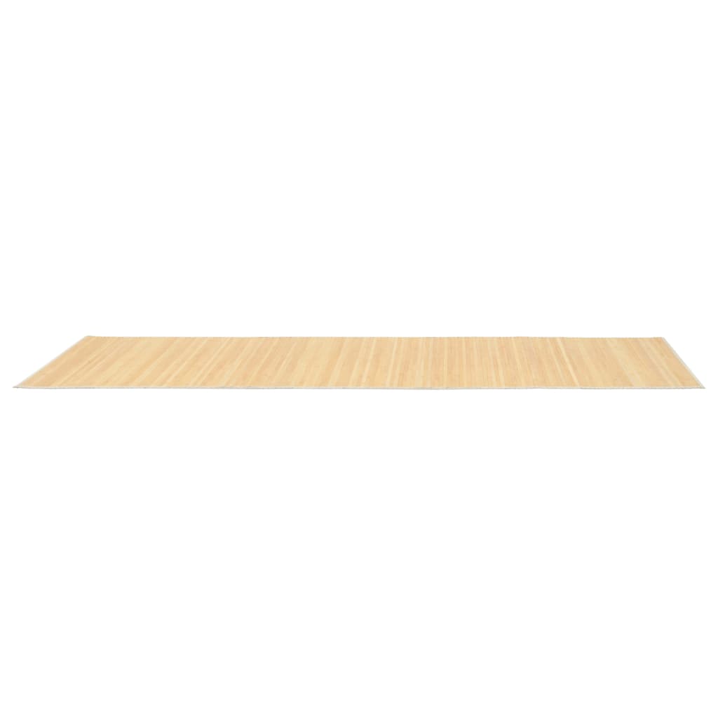 Vidaxl Carpet 80x300 cm Bamboo naturel