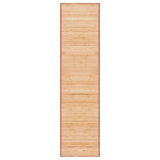 Vidaxl Carpet 80x300 cm Bambou Brun