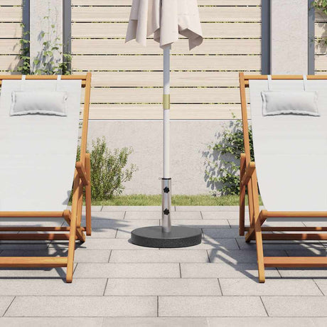 Vidaxl Parasol Foot environ 20 kg de granit noir