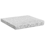 Vidaxl Parasol Pildple carré 25 kg de granit gris