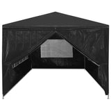 Vidaxl PartyTent 3x6 m antracita