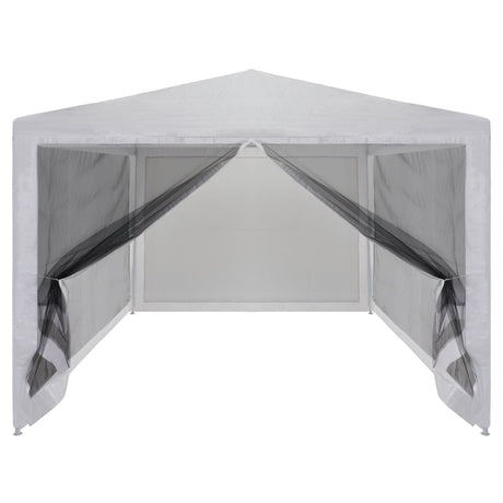 Tente de fête vidaxl avec 4 murs latéraux de 4 maille 4x3 m