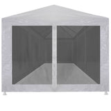 Tente de fête vidaxl avec 8 murs latéraux de maille 9x3 m