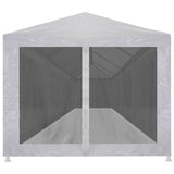Tente de fête Vidaxl avec des murs latéraux de 10 maille 12x3 m