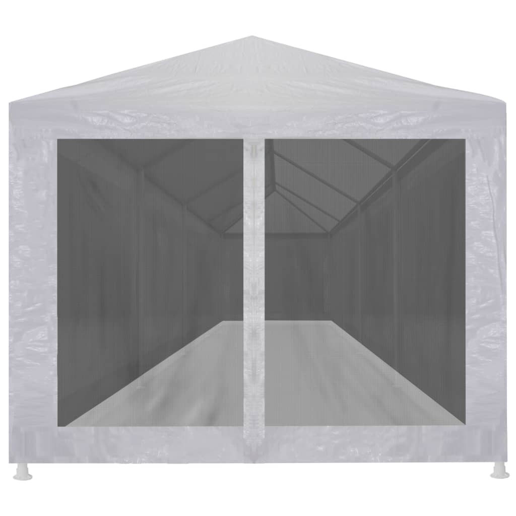 Tente de fête Vidaxl avec des murs latéraux de 10 maille 12x3 m
