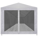 Tente de fête Vidaxl avec des murs latéraux de 10 maille 12x3 m
