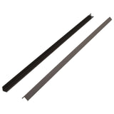 Tablas de son lodos de esquina de Vidaxl Terrace 5 PCS 170 cm HKC Dark Brown