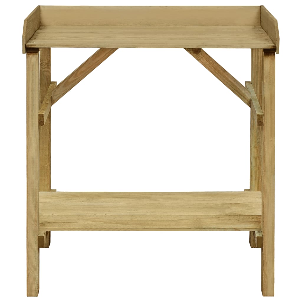 Vidaxl Botto Tabla 75x40x90 cm Pine impregnado