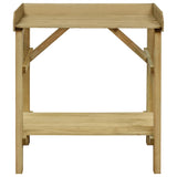 Vidaxl Botto Tabla 75x40x90 cm Pine impregnado