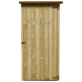 Vidaxl Tool Shed 88x76x175 cm impregnirani borov les