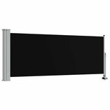 Écran de jardin vidaxl extensible 100x300 cm noir