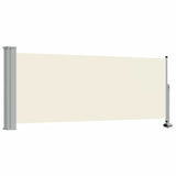 Écran de jardin vidaxl extensible 100x300 cm crème -colored