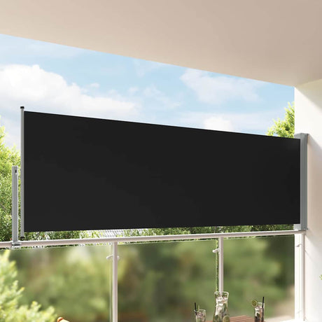 Vidaxx Paravent de jardin extensible 120x300 cm noir