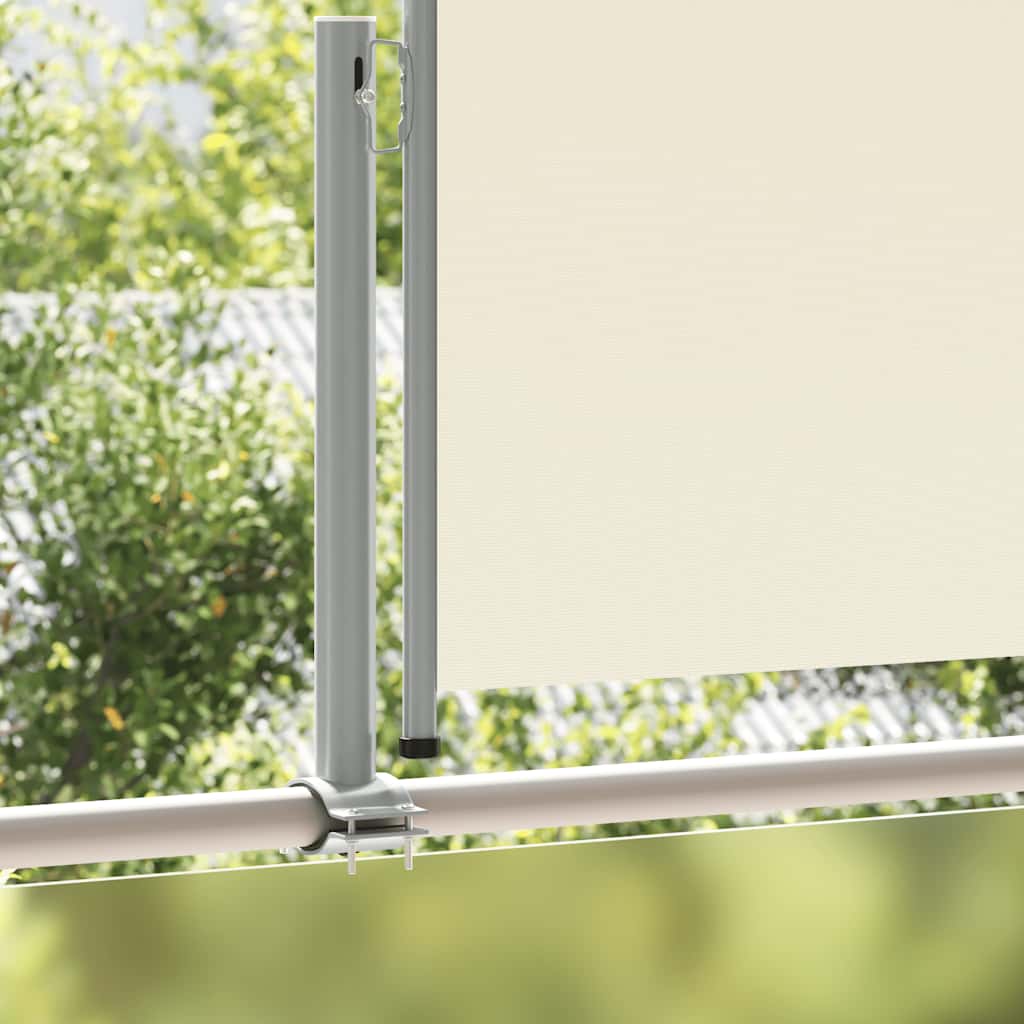 Vidaxx Paravent de jardin extensible 120x300 cm couleur crème