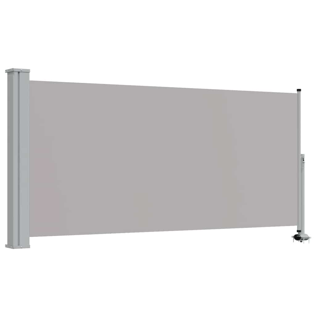 Vidaxx paravent de jardin extensible 120x300 cm gris