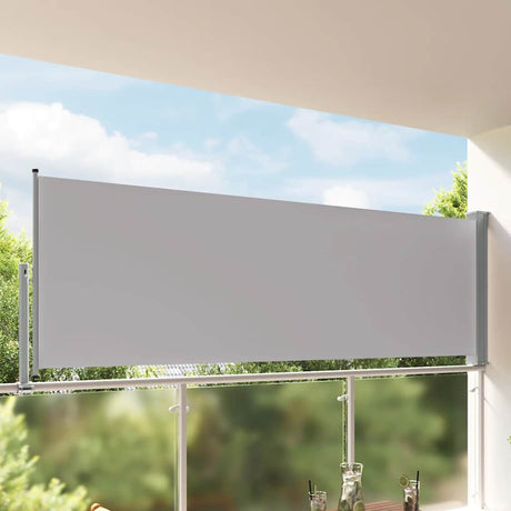 Vidaxx paravent de jardin extensible 120x300 cm gris