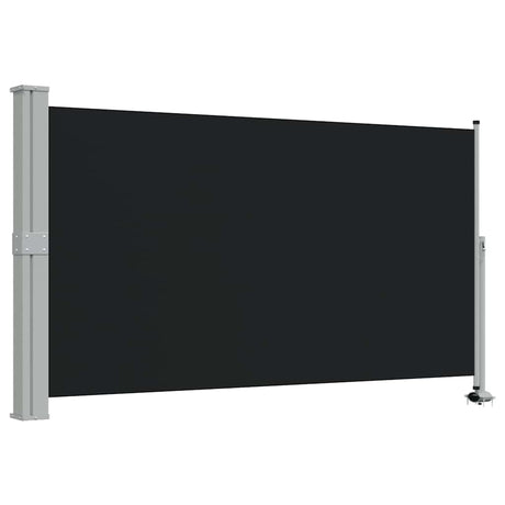 Écran de jardin vidaxl extensible 140x300 cm noir