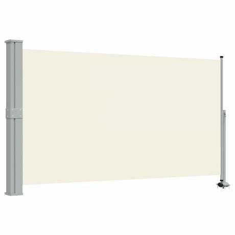 Écran de jardin vidaxl extensible 140x300 cm Crème -Colored