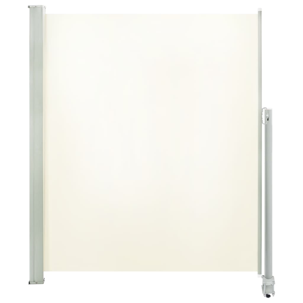 Vidaxl Garden Screen Extendable 160x300 cm Cream -Colored