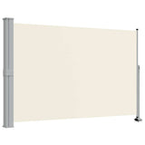 Écran de jardin vidaxl extensible 160x300 cm crème -colored