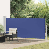 Pare-brise Vidaxl extensible 140x300 cm bleu