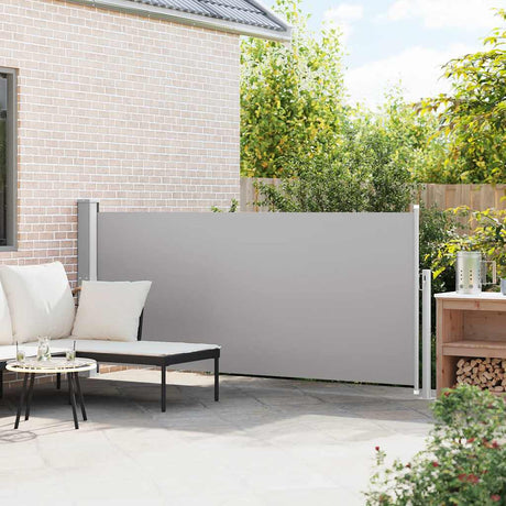 Pare-brise Vidaxl extensible 140x300 cm gris