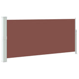 Pare-brise Vidaxl extensible 140x300 cm brun