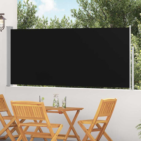 Vidaxx pare-vent extensible 120x300 cm noir
