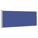 Pare-brise Vidaxl extensible 120x300 cm bleu